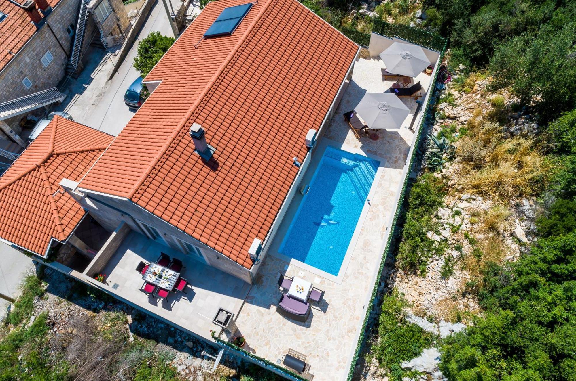 Villa Tranquility Nest Beniva Mokošica Exteriör bild